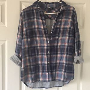 Gap plaid shirt
